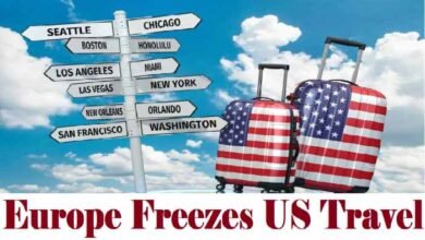 Europe Freezes US Travel